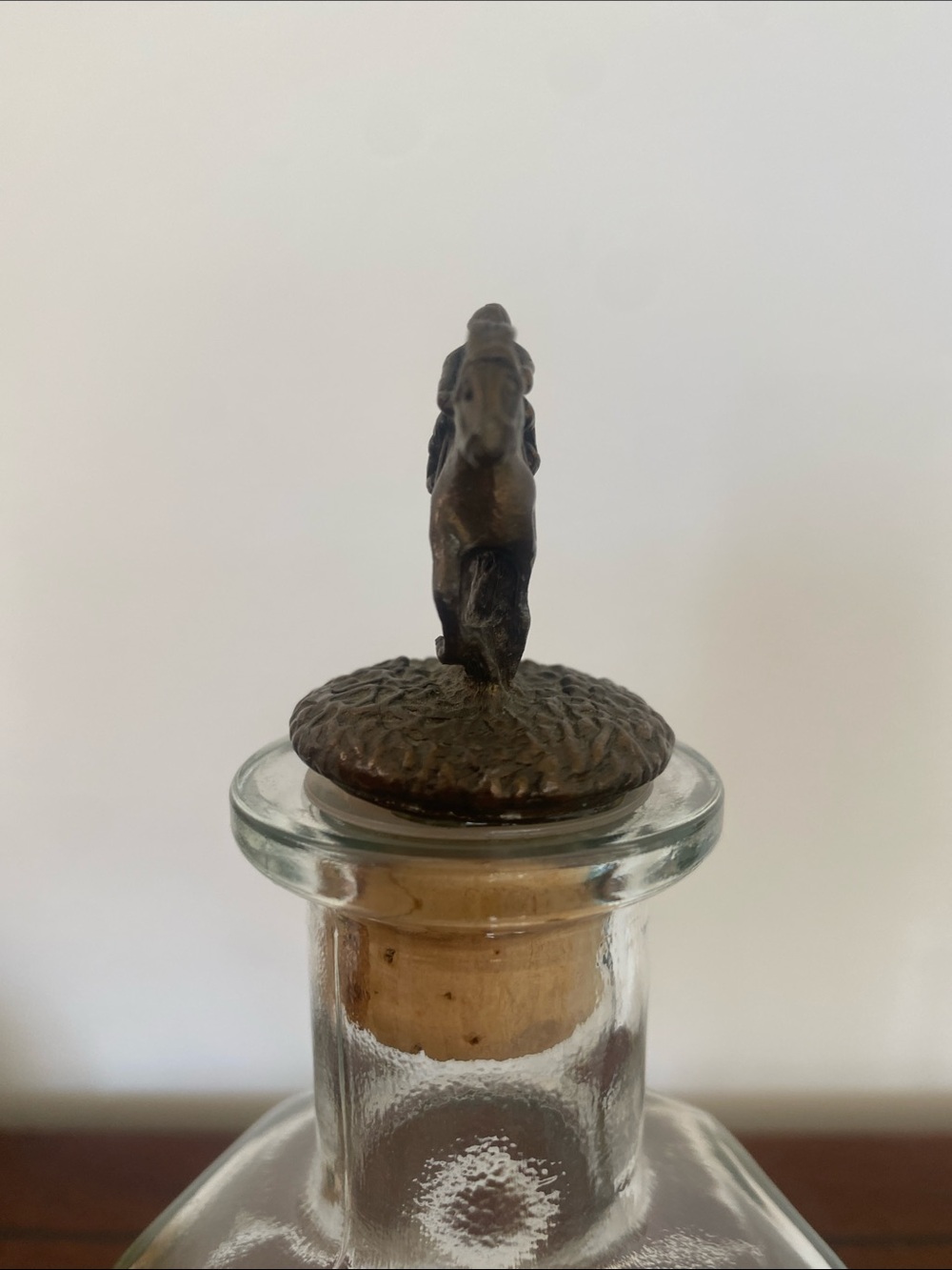 Vintage Pre-1999 Blanton's Empty 375ml Bottle - Bare Glass & Letterless Stopper - Picture 3 of 13